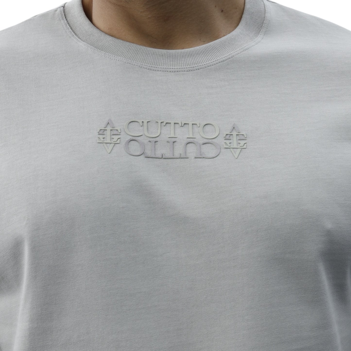 Camiseta  Eco Di Stile Gris Lusso Discreto