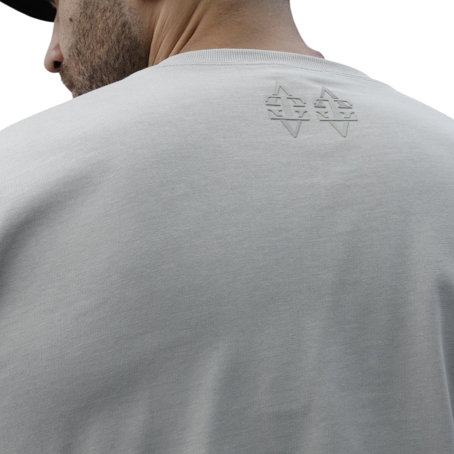 Camiseta  Eco Di Stile Gris Lusso Discreto