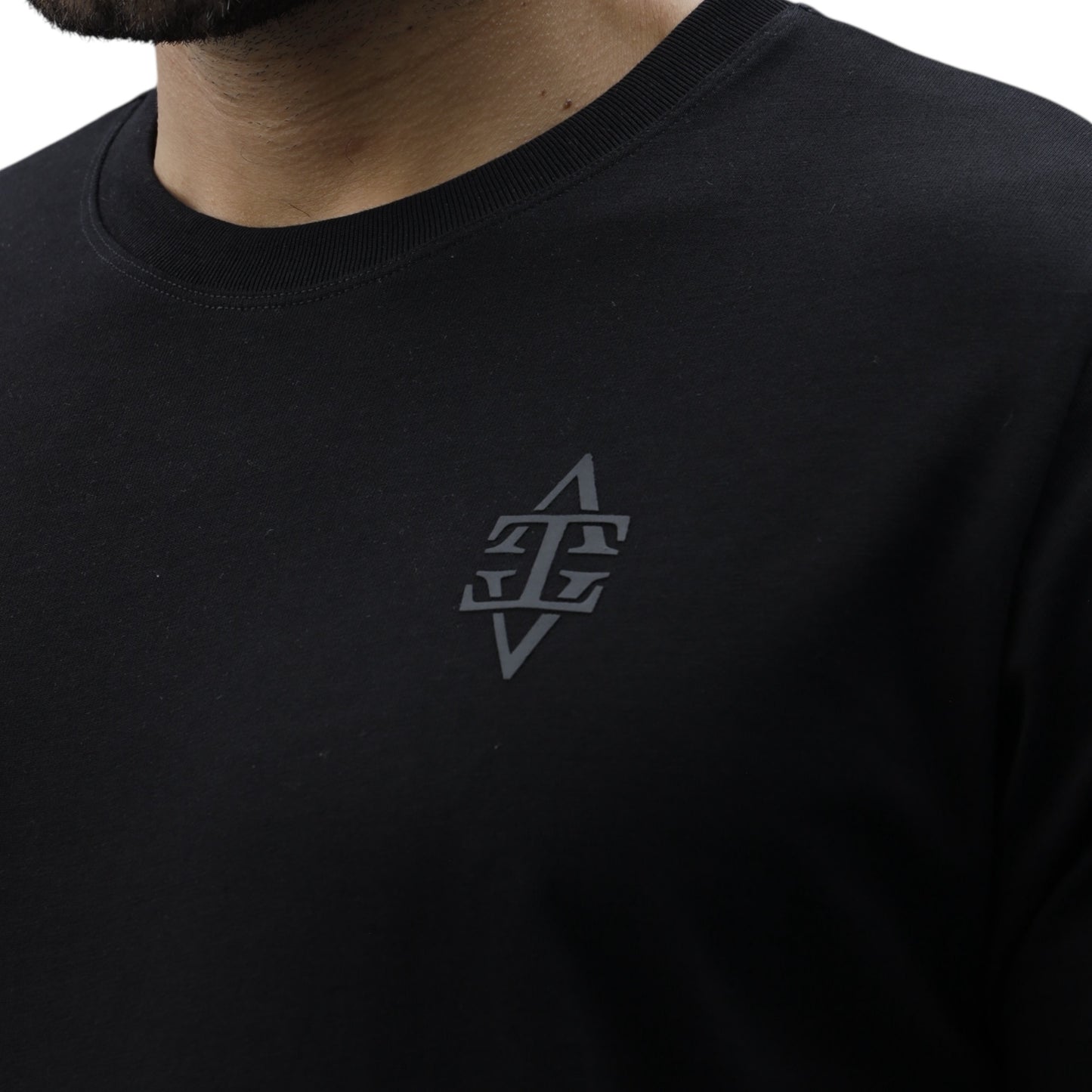 Camiseta Tenuta Negra Lusso Discreto