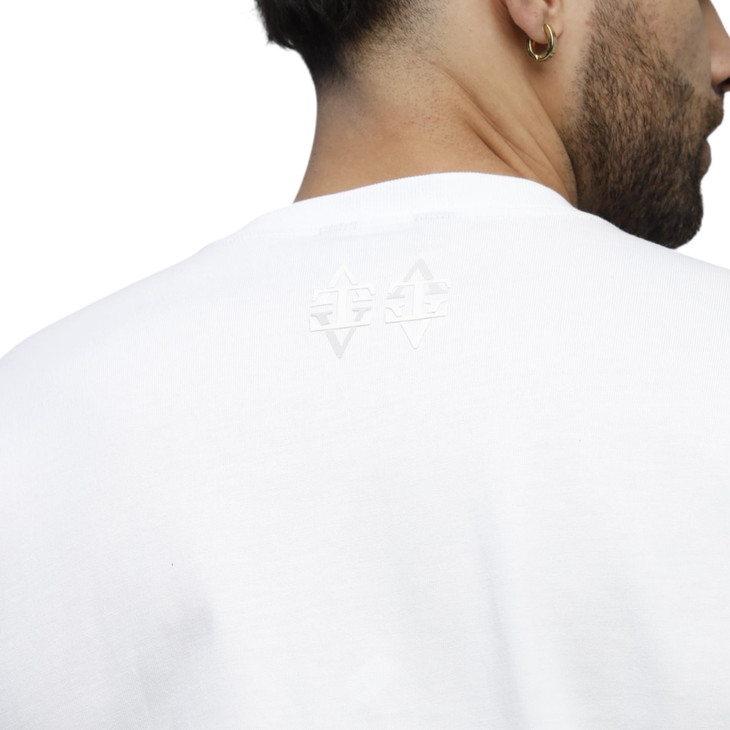 Camiseta Sostegno Blanca Lusso Discreto