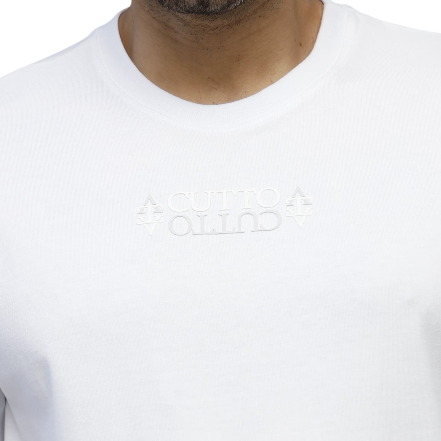 Camiseta Sostegno Blanca Lusso Discreto