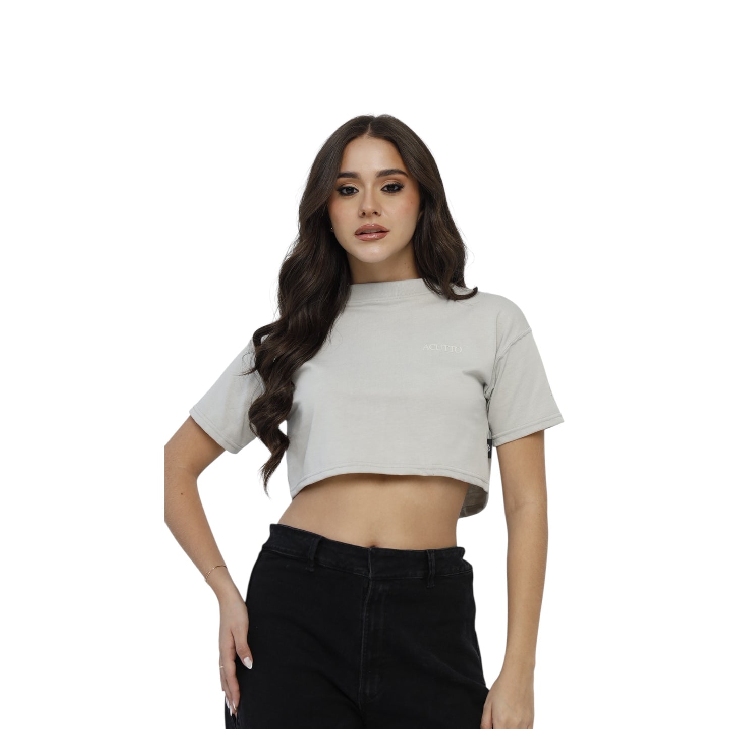 Crop Top Vera Gris Lusso Discreto