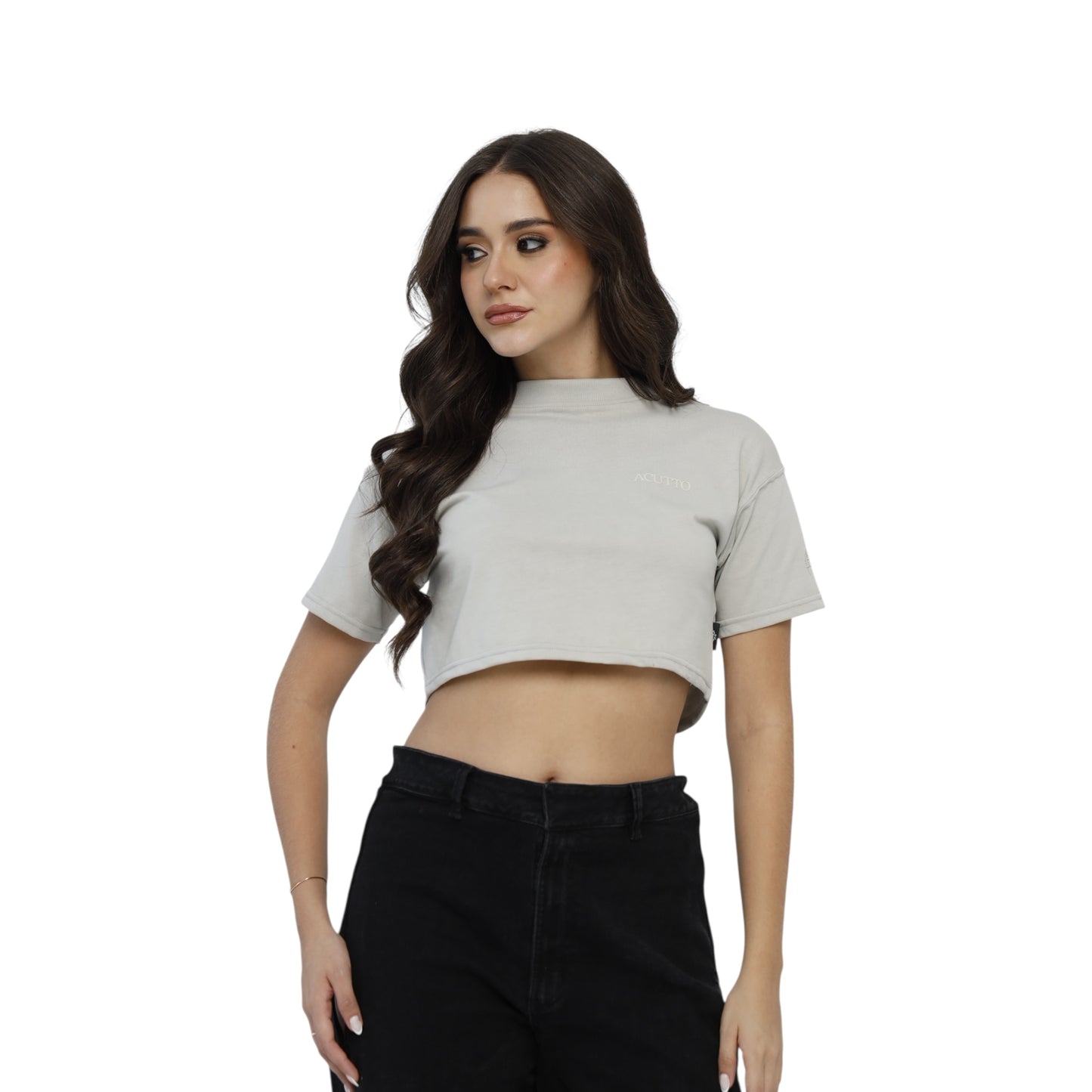 Crop Top Vera Gris Lusso Discreto
