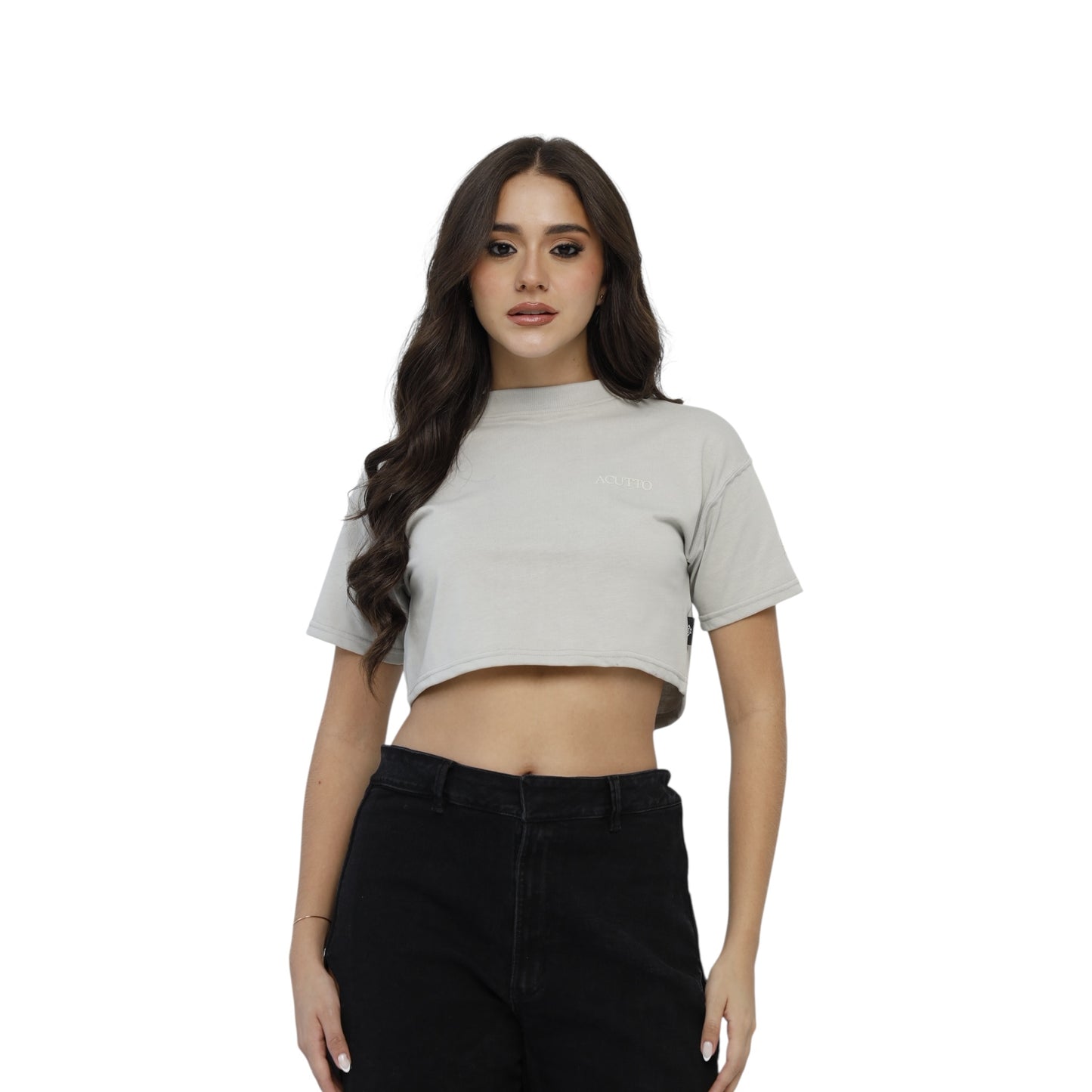 Crop Top Vera Gris Lusso Discreto