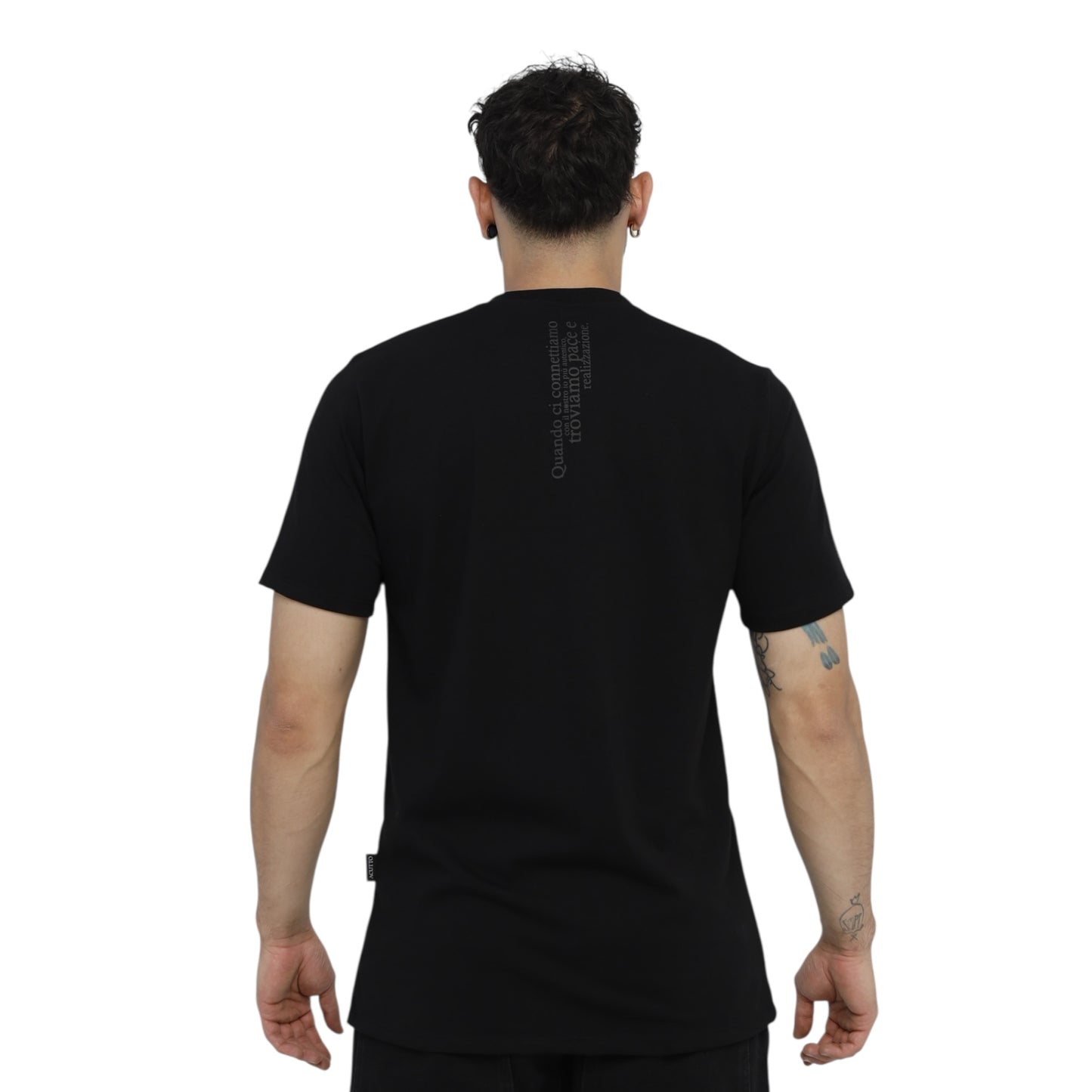 Camiseta Tenuta Negra Lusso Discreto