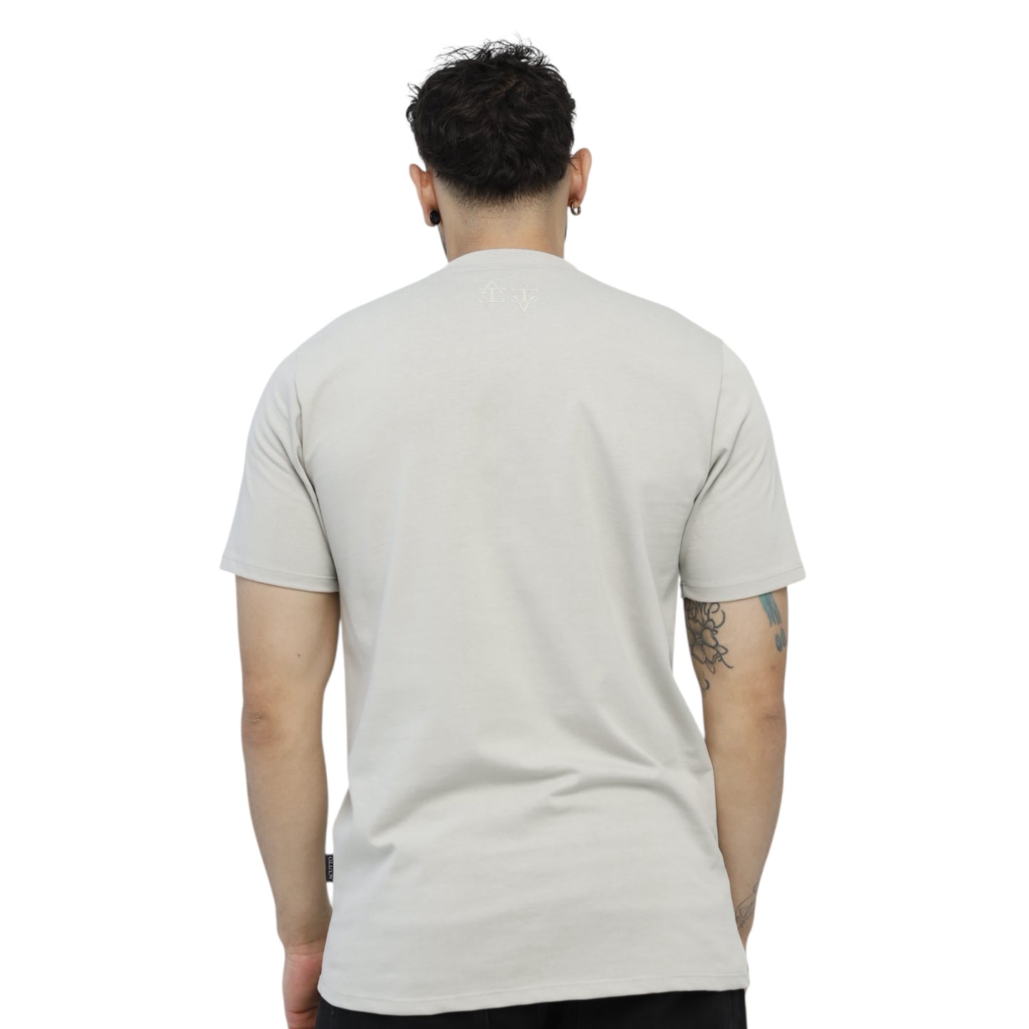 Camiseta  Eco Di Stile Gris Lusso Discreto